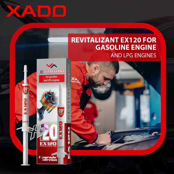 XADO Revitalizant EX120 for gasoline and LPG engines